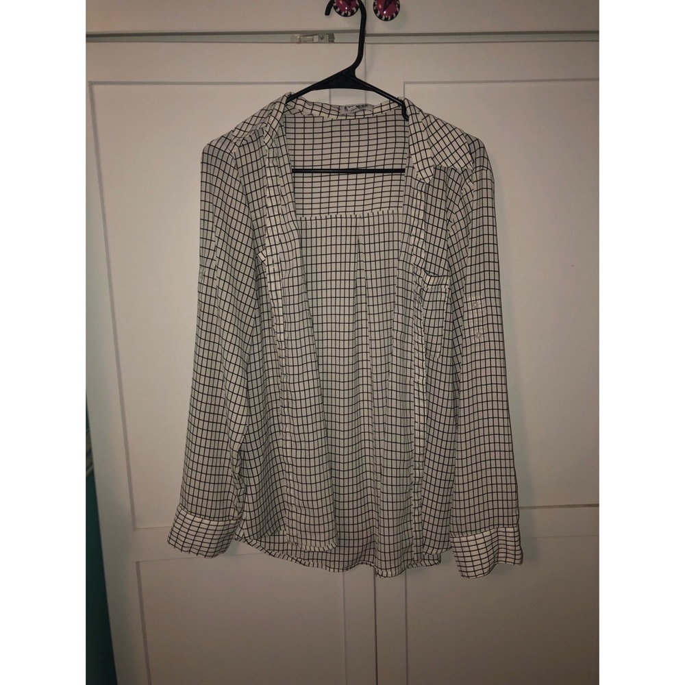 button up blouse